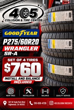 Good year 275/60R20