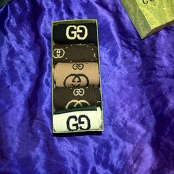 Gucci Socks 5-Pack Assortment