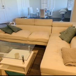 Large White Sectional Course 