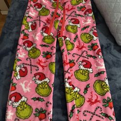 The Grinch Christmas PJ Pants Size Med