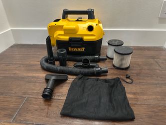 DEWALT DCV580H 20V MAX Cordless Wet/Dry Shop Vac + Accessories