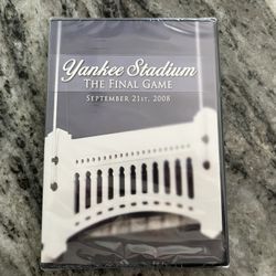 Yankee Stadium The Final Game DVD - New. Sealed.