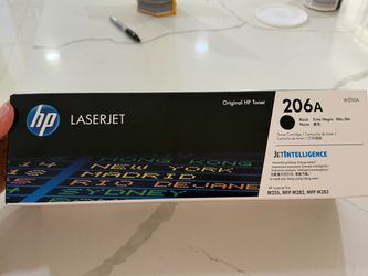 New-unopened- HP 206A Black LaserJet Toner Cartridge