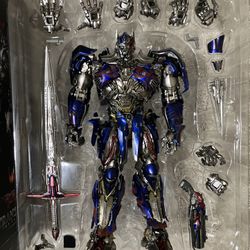 Threezero Transformers The Last Knight Nemesis Prime DLX Diecast Figure Open Box cash local purchase