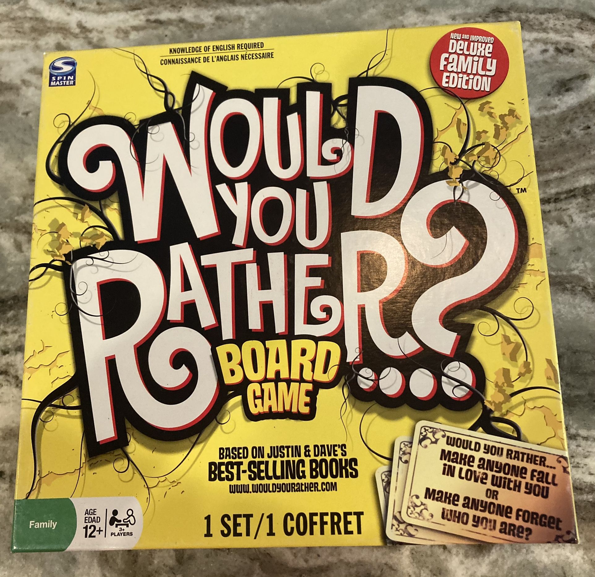 Would You Rather? Board Game