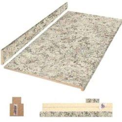 Hampton Bay 72" X 25.25" Laminate Countertop In Typhoon Ice