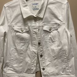White Denim Jacket 