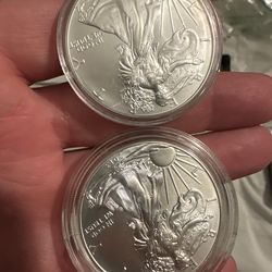 Silver coins