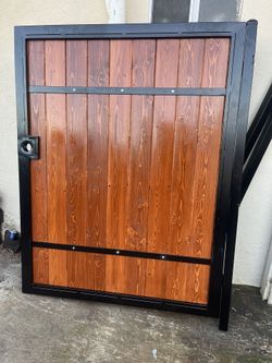 Wood And Iron Gates