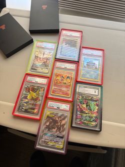 PSA 10 Pokemon slabs
