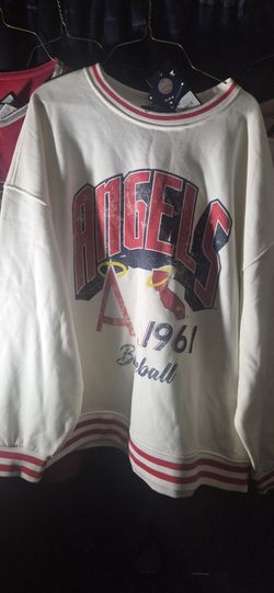 MLB Angels New Crewneck Sweater Angels HAT