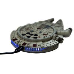 Star Wars Millenium Falcon Wireless Phone Charger (New)