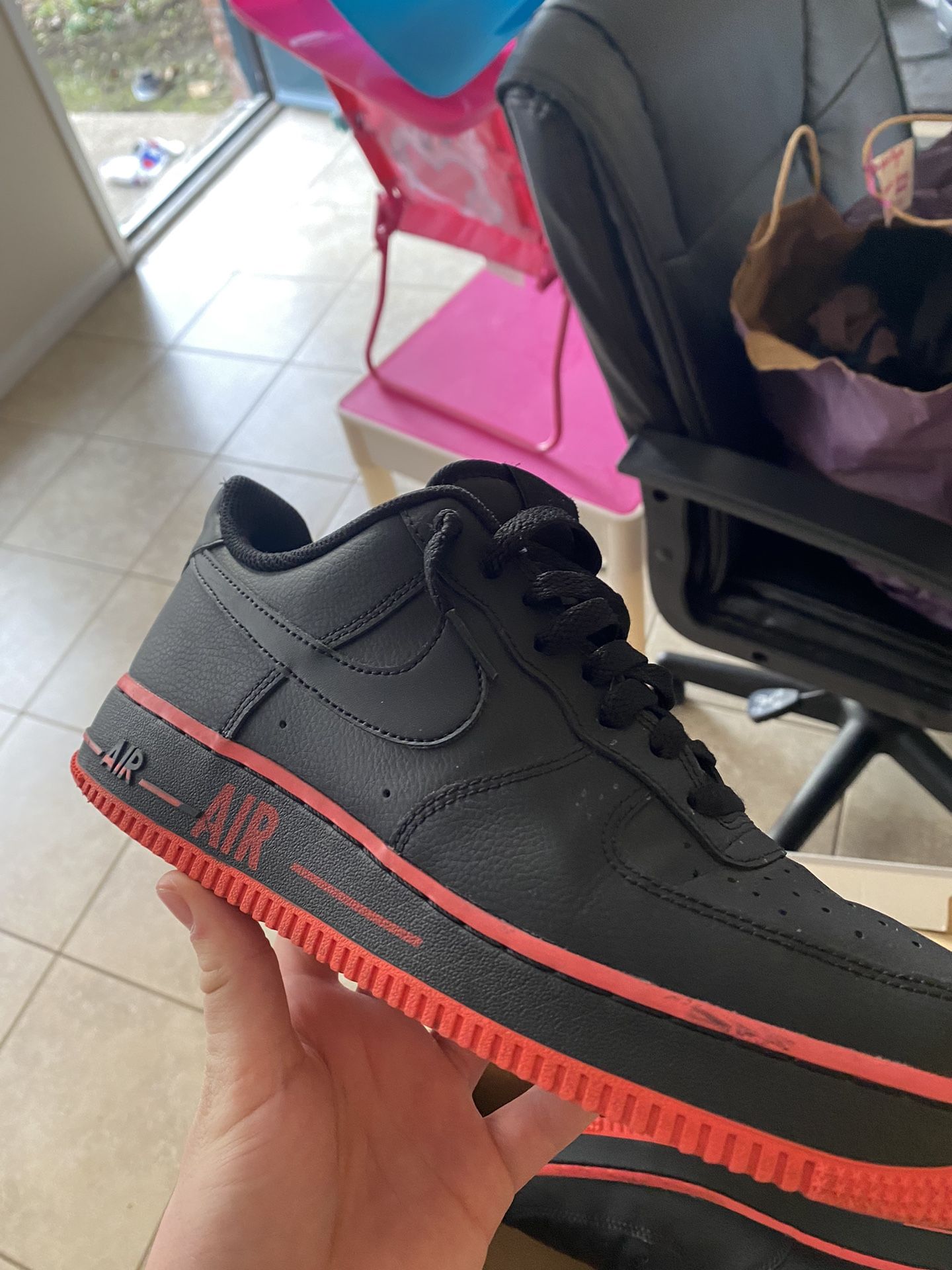 black red af1