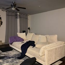 Zgallerie sectional chaise