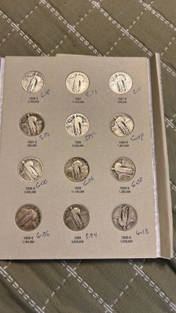 90% silver standing liberty quarters