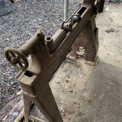 Antique Wood Turning Lathe (works)