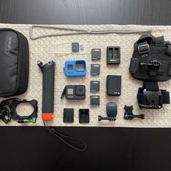 GoPro Hero 8 Black. with accessories..