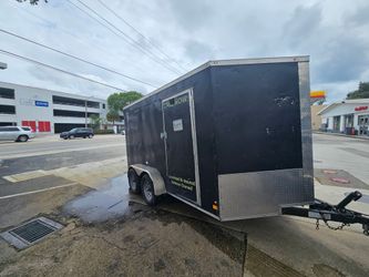 Trailer 7x14+2ft Nose ,used but Pulls Great, NO Leaks 6ft Height Interior Clean DocumentationInHand. . READ DESCRIPTION FIRST, LEA PRIMERO.