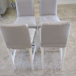 Ikea Kitchen Bar  Stools Bergmund Chairs