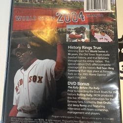 Red Sox History Rings True DVD 2004