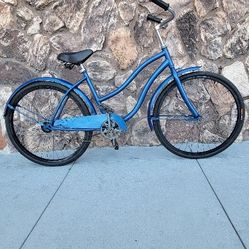 26" VINTAGE Huffy Cranbrook Beachcruiser Beach Cruiser Bike Bicycle  Blue
