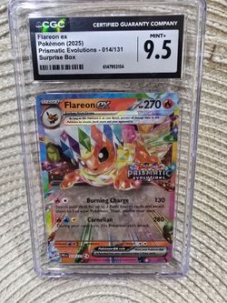 Flareon Ex Prismatic Evolutions Stamp