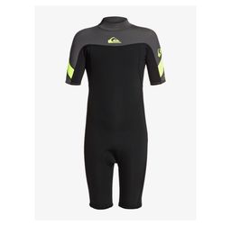 Quiksilver Boy's 2/2Mm Syncro S/S Spring EQBW503014 WETSUIT YOUTH, Brand New With Tags, Size 12, Asking $60
