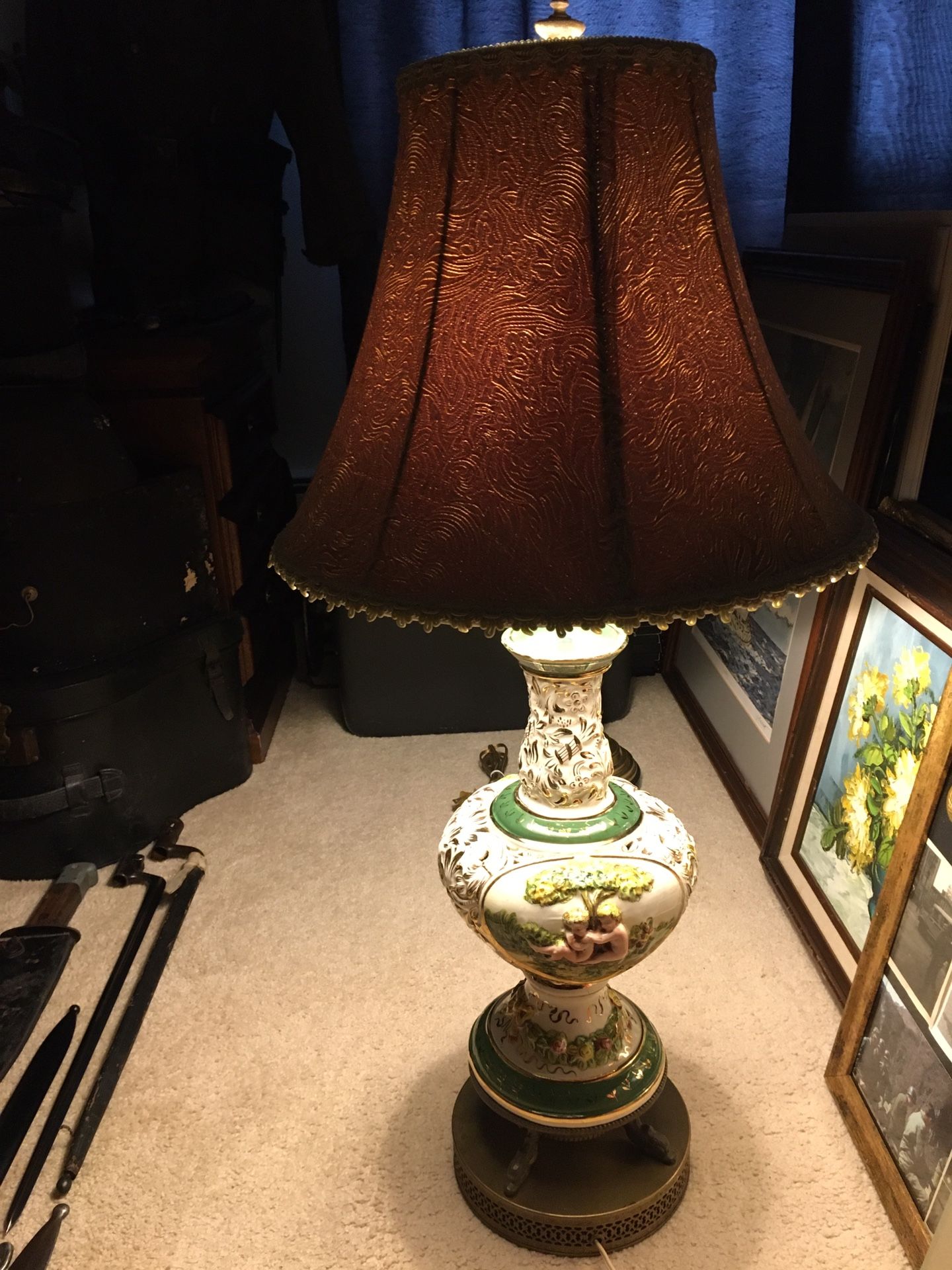 Vintage Antique Table Lamp