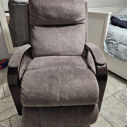 Lazy Boy Lazy Boy Grey Suede usb power