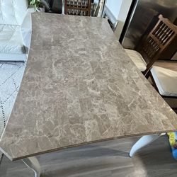 6 Seat Marble Dinning Table