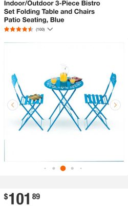 Bistro Patio Table Set