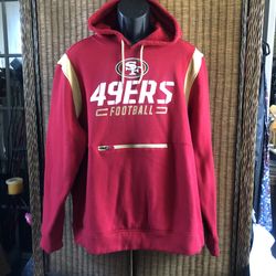 FANATICS-NFL 49er Hooded Sweatshirt XL/TG
