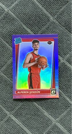 Houston Rockets Alperen Sengun Rookie Card