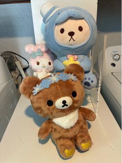 Cute Japanese Plushie Lot Sanrio and Bears