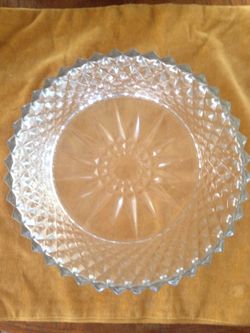 Vintage French Arcoroc Glass Dessert/Punch Bowl