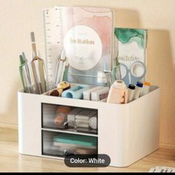 Brand New Pen/Accessories Organizer With 2 Drawers