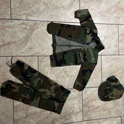 Woodland Camo Halloween costume
