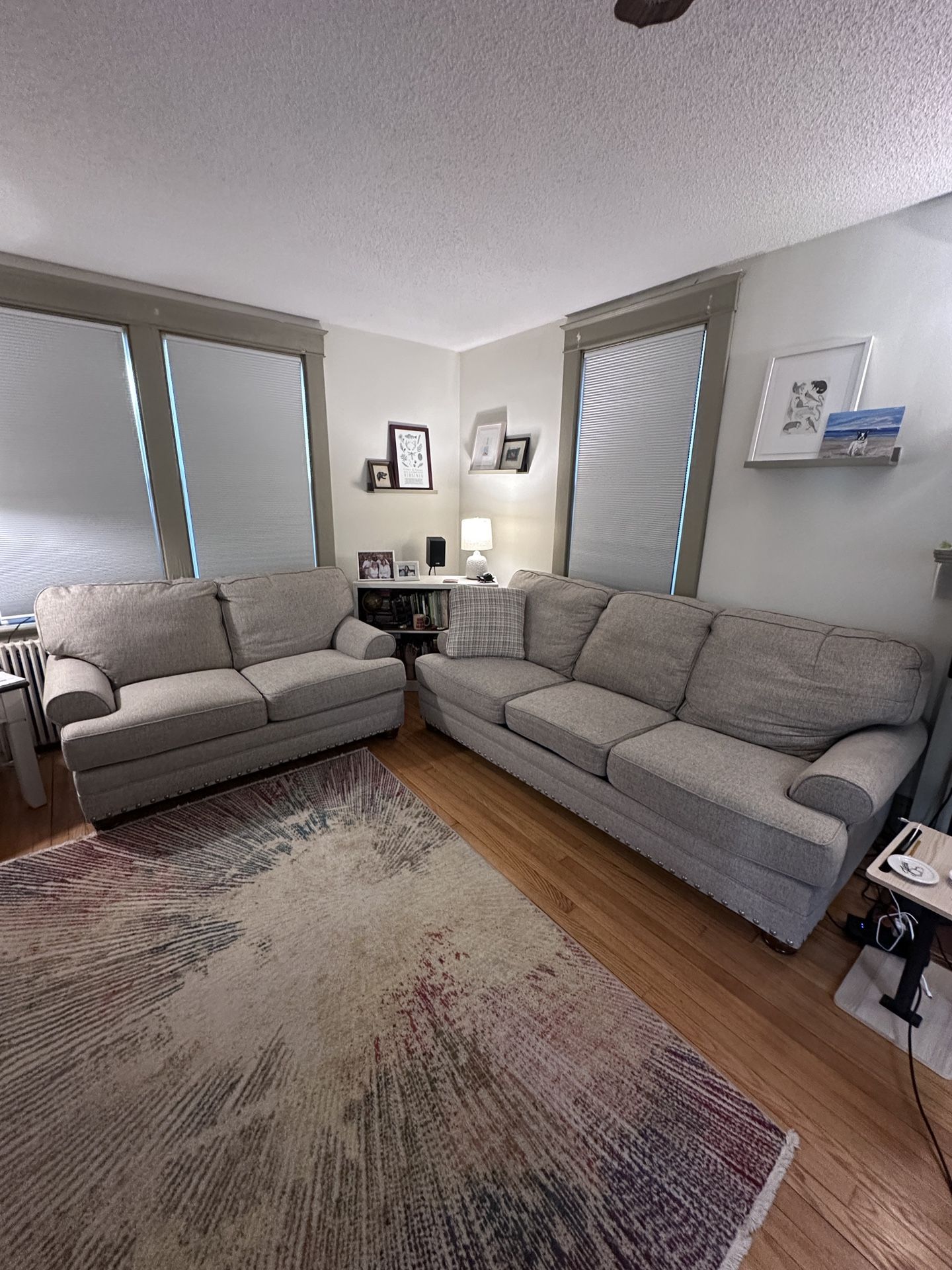 Couch Sleeper Sofa and Loveseat