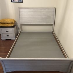 Queen Bed Frame – Modern (Matches Bedroom Set)