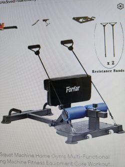 Sissy Squat Machine Home Gym Multi-Functional Training Machine