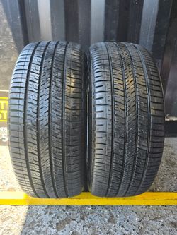 2 USED TIRES 205/55R16 GOOD YEAR EAGLE RSA  BOTH 2 TIRES INSTALLED AND BALANCED $100  ($50 each)