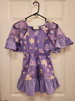 Disney TANGLED Dress Size 5/6