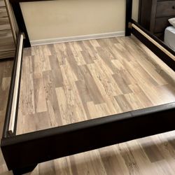 Leather Queen Bed Frame 