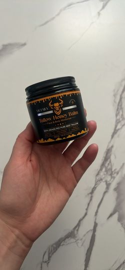 Tallow honey balm face body moisturizer
