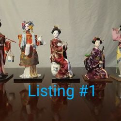 Beautiful Porcelain Asian Dolls.