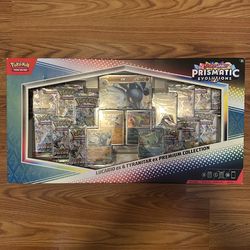 Prismatic Evolutions Lucario ex & Tyranitar ex Premium Collection