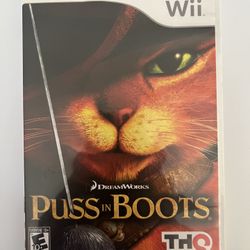Puss In Boots for Nintendo Wii  