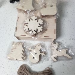 Wood Pieces For Garlands Makers