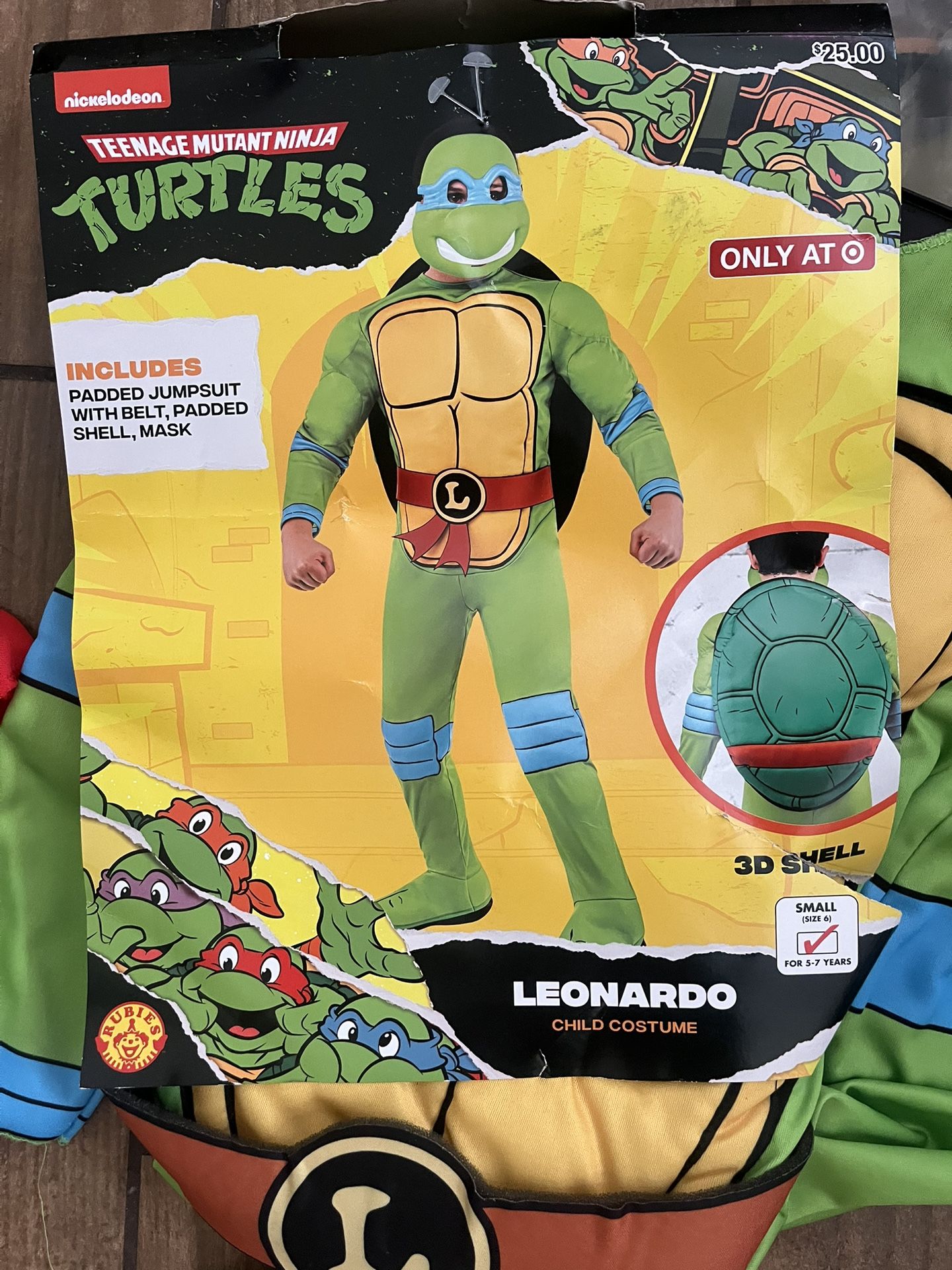 Leonardo Ninja Turtle Costume