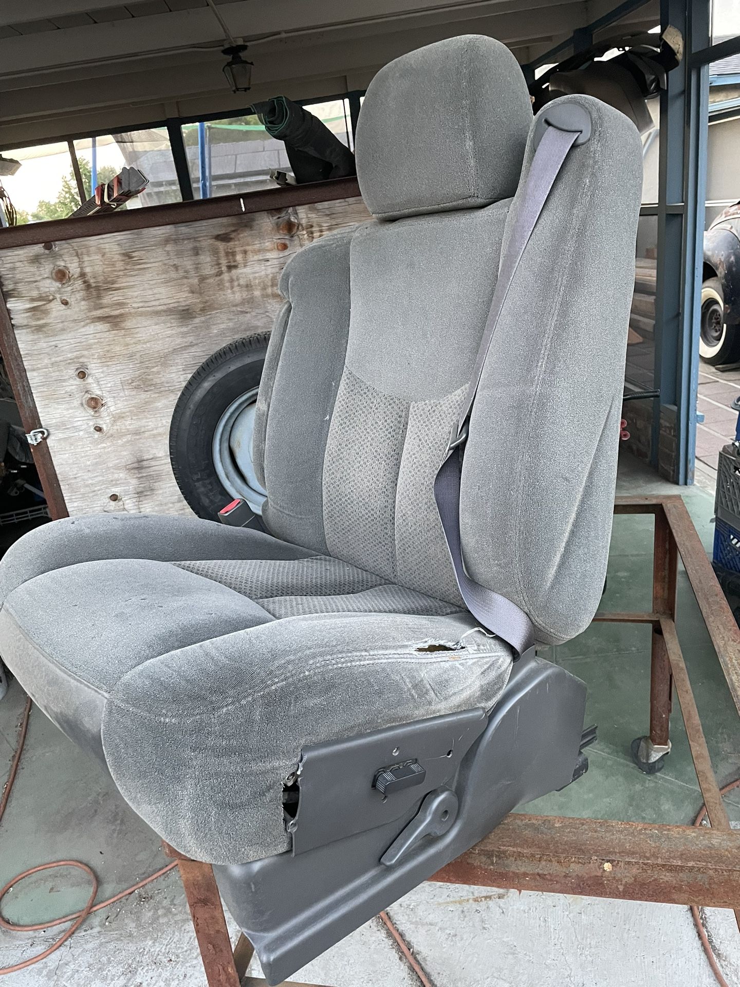 2004 Silverado Driver Side Front Seat.